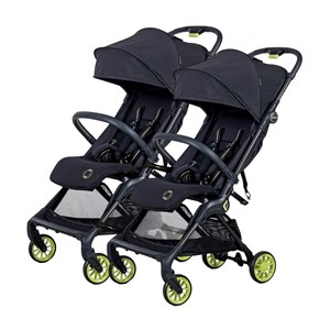 Prego Quark İkiz Bebek Arabası Yeşil