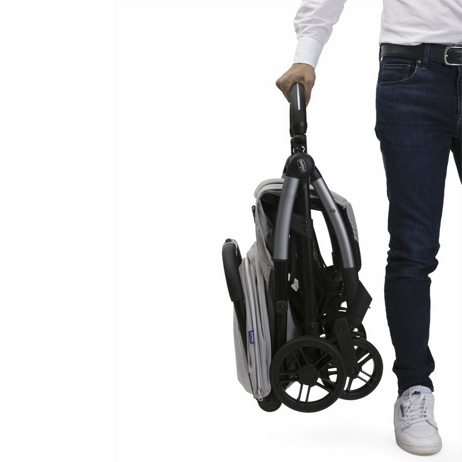 Chicco Goody XPlus İkiz Bebek Arabası Pearl Grey