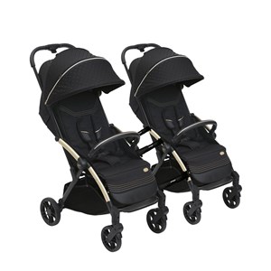 Chicco Goody XPlus İkiz Bebek Arabası Black Relux