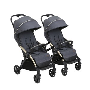 Chicco Goody XPlus İkiz Bebek Arabası Dark Shadow