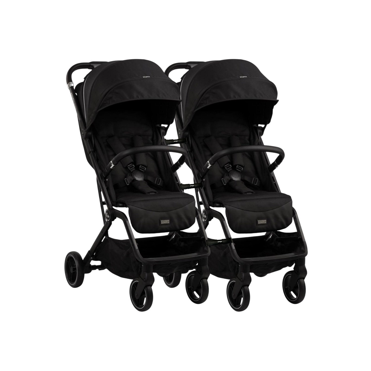 Kraft Boston İkiz Bebek Arabası Black