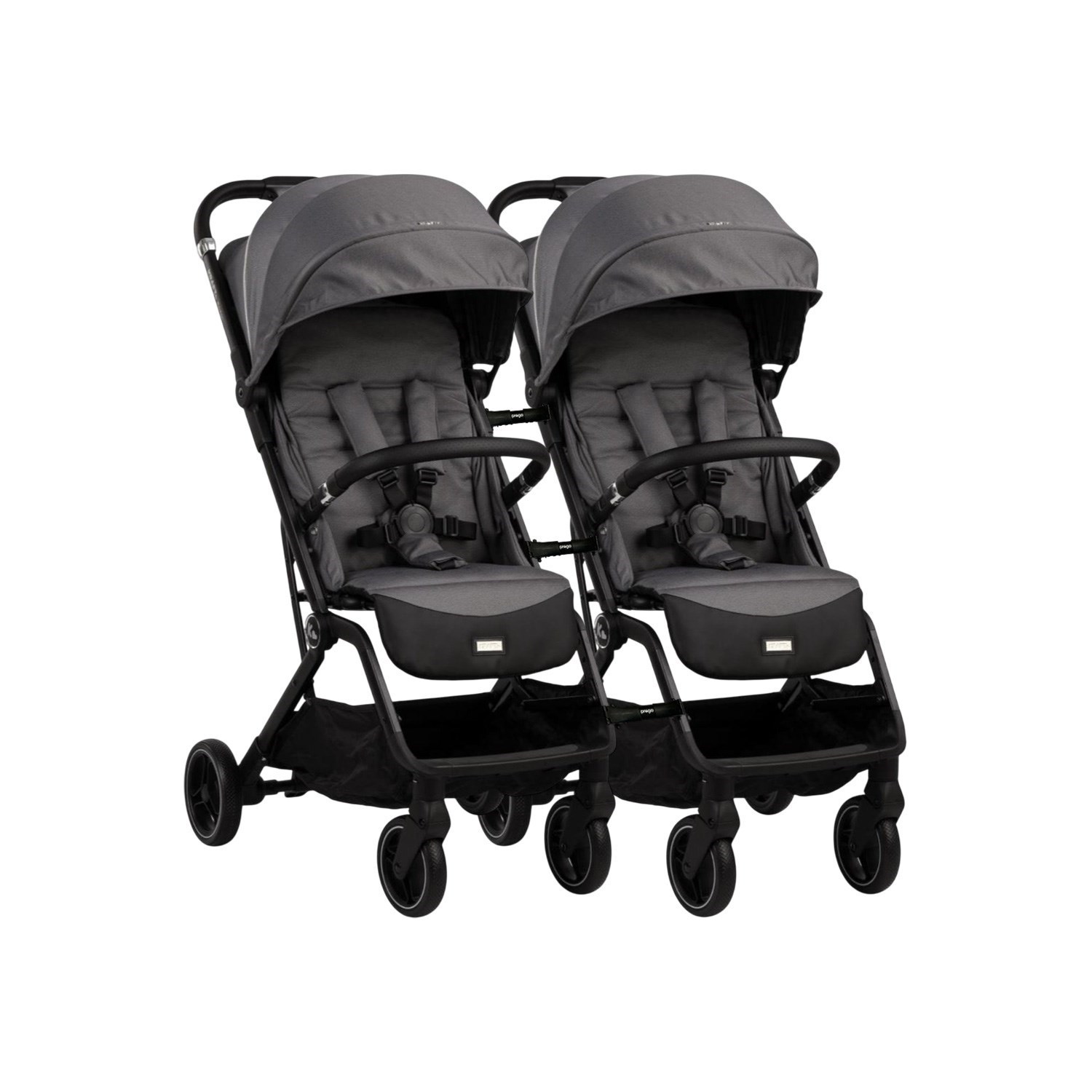 Kraft Boston İkiz Bebek Arabası Grey