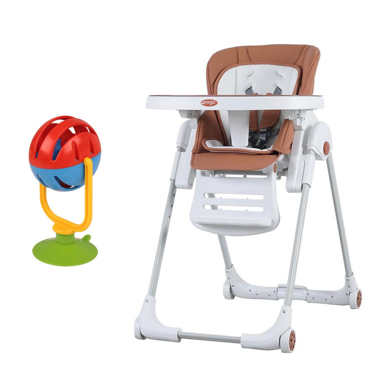 Prego Lucca Mama Sandalyesi + Oyuncak Hediyeli Kiremit