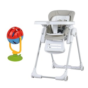 Prego Lucca Mama Sandalyesi + Oyuncak Hediyeli Krem