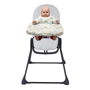 Prego Aris Mama Sandalyesi + Mama Sandalyesi Önlüğü Neva Grisi