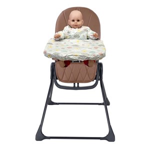 Prego Aris Mama Sandalyesi + Mama Sandalyesi Önlüğü Taba