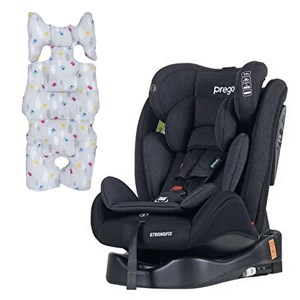 Prego StrongFix Oto Koltuğu-Müslin Oto Koltuk Minderi Füme-Gri