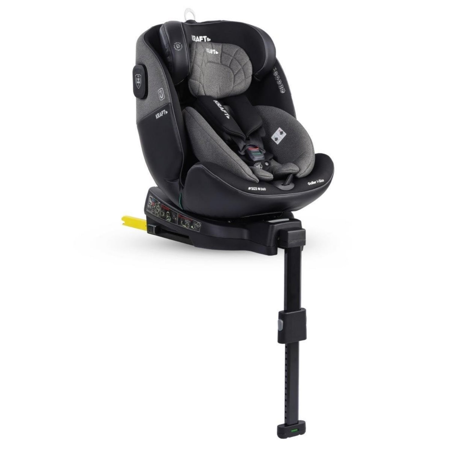Kraft Galler I-Size 0-36 Kg Oto Koltuğu Black Dark Grey