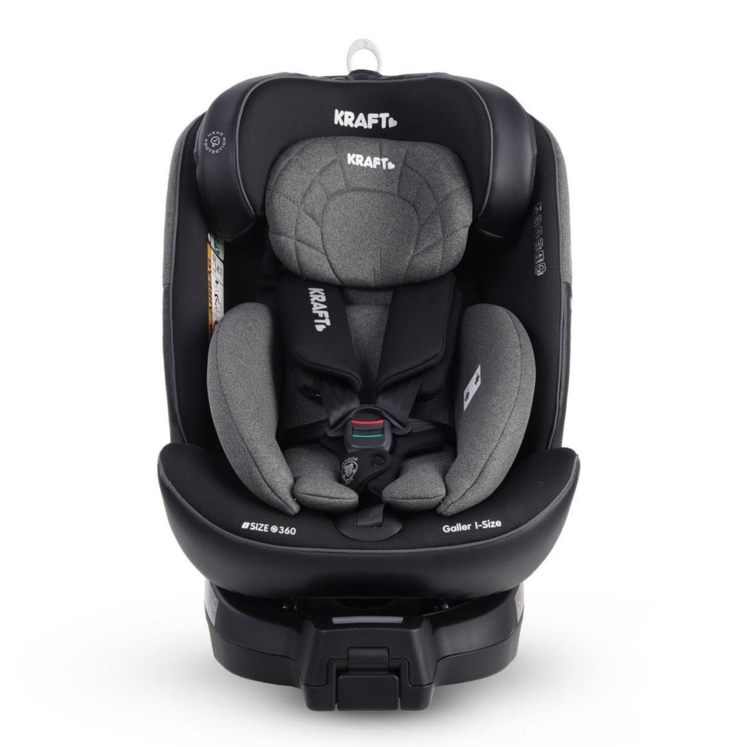Kraft Galler I-Size 0-36 Kg Oto Koltuğu Black Dark Grey