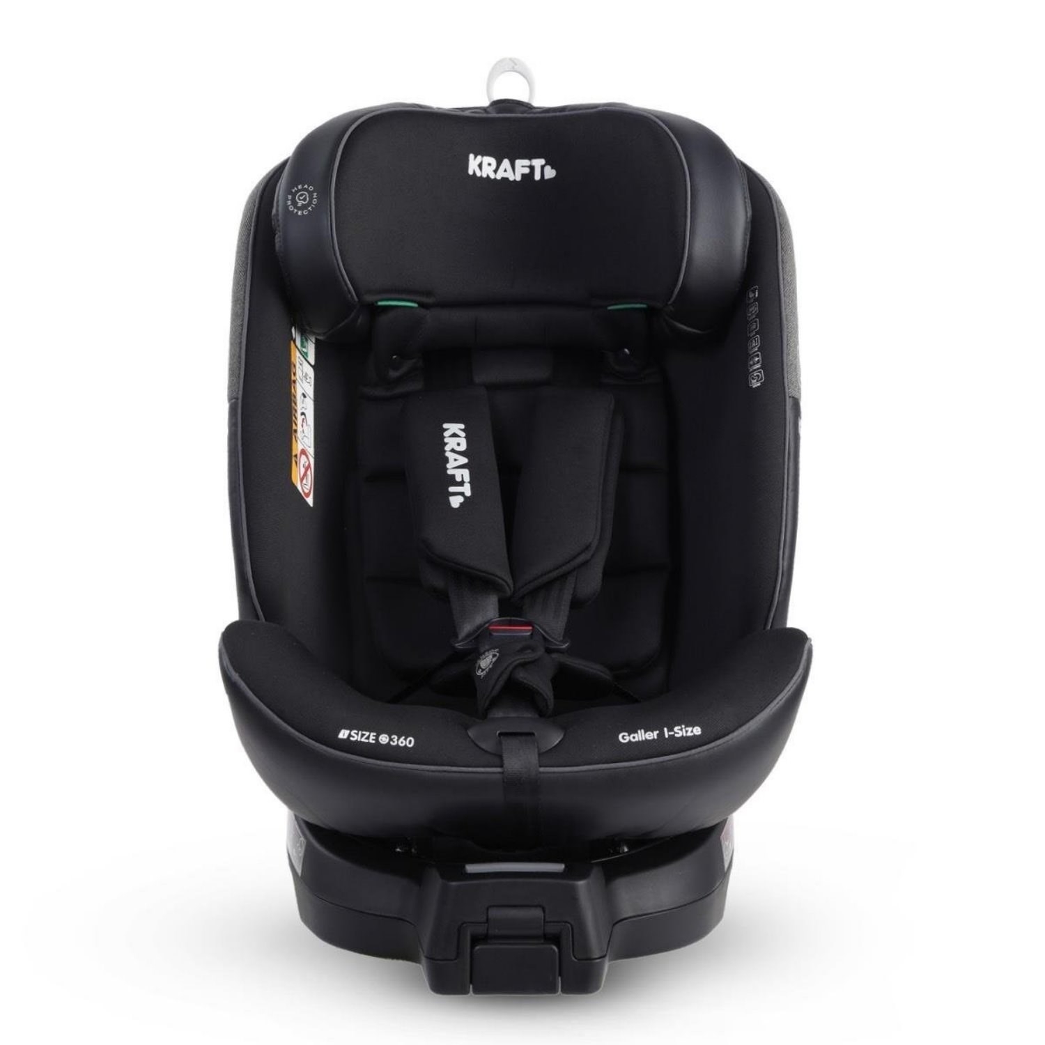 Kraft Galler I-Size 0-36 Kg Oto Koltuğu Black Dark Grey