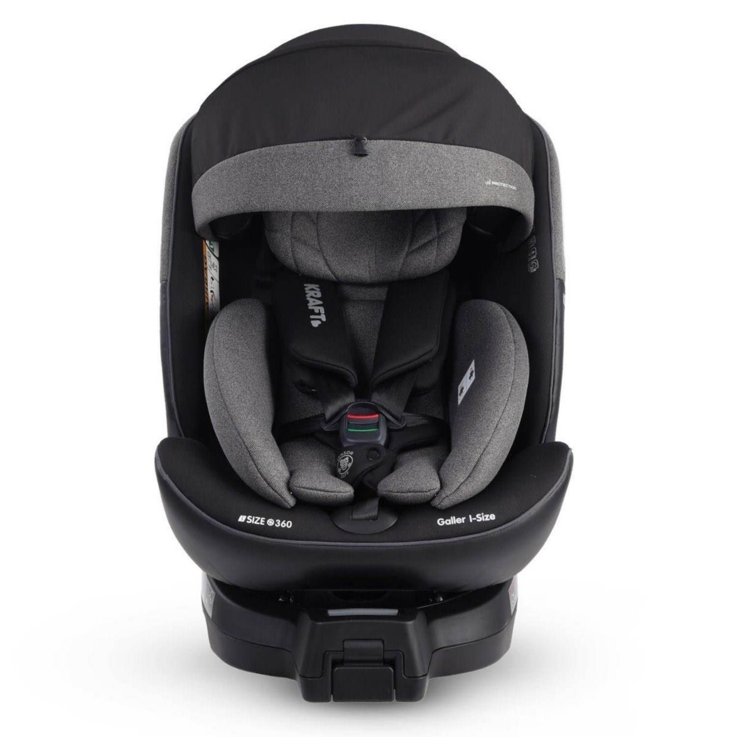 Kraft Galler I-Size 0-36 Kg Oto Koltuğu Black Dark Grey