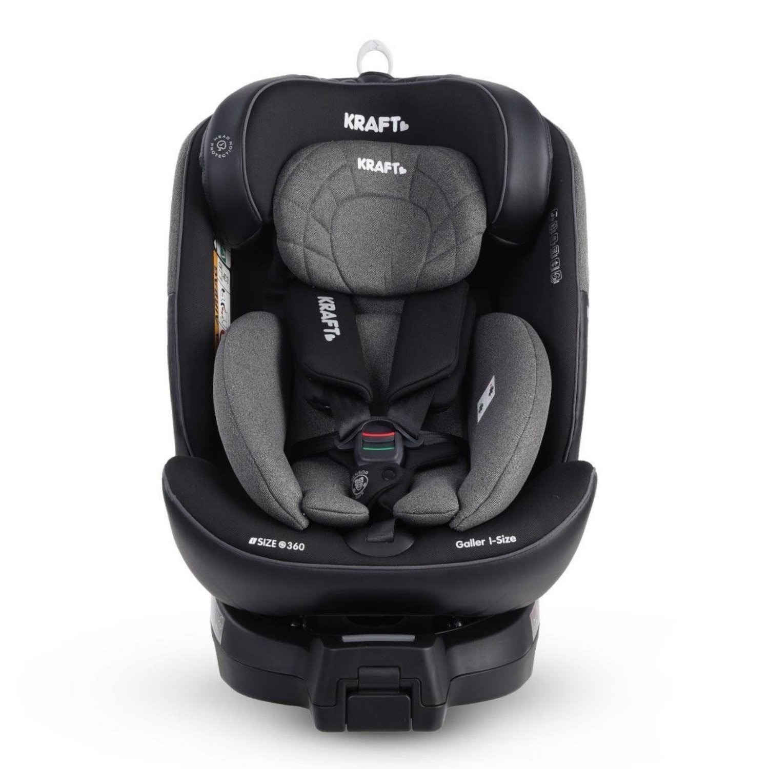 Kraft Galler I-Size 0-36 Kg Oto Koltuğu Black Dark Grey