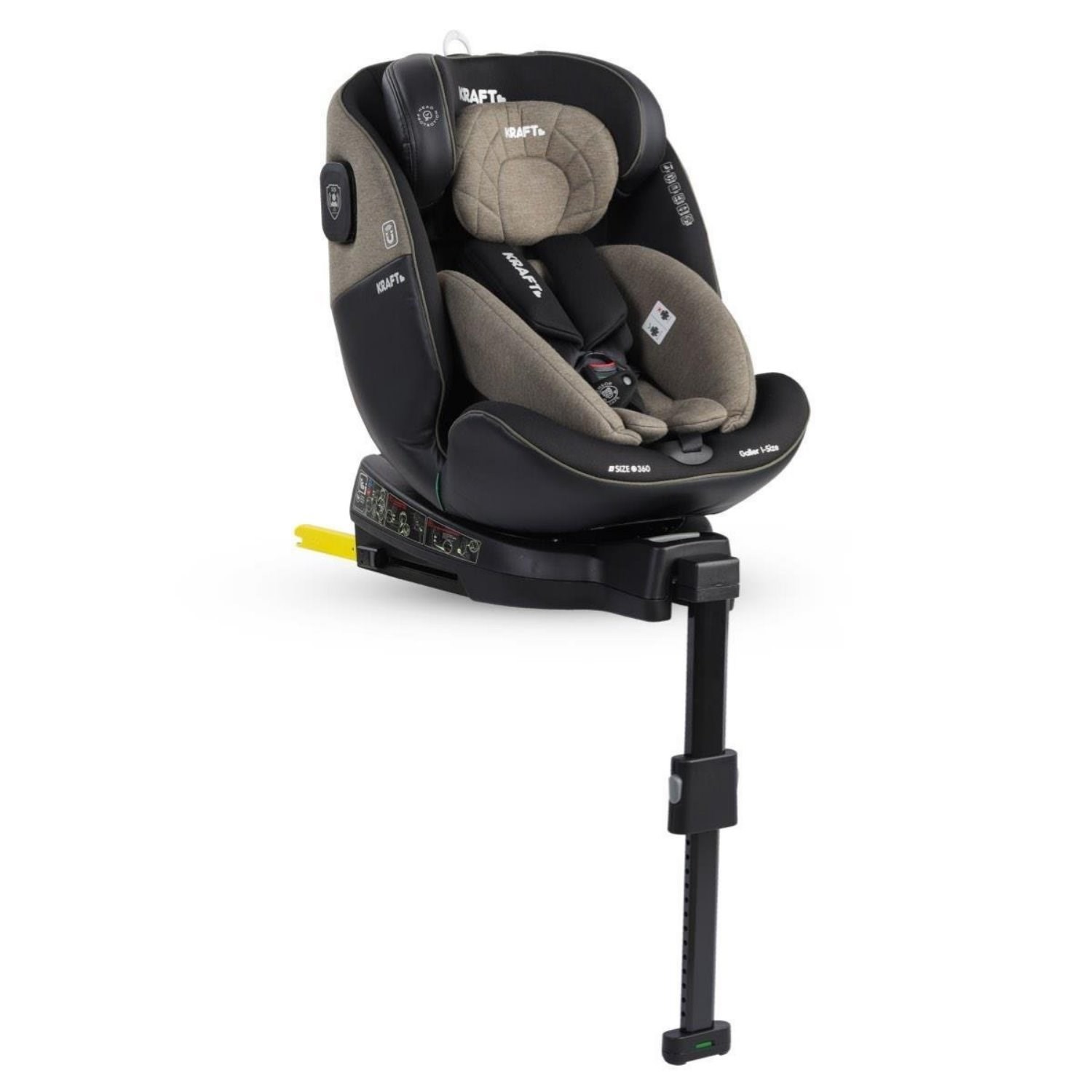 Kraft Galler I-Size 0-36 Kg Oto Koltuğu Khaki
