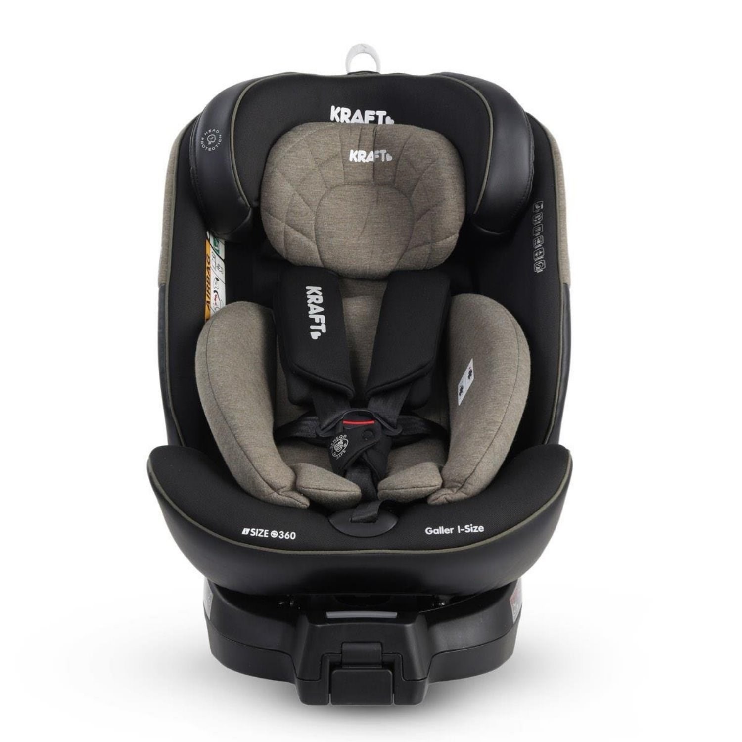 Kraft Galler I-Size 0-36 Kg Oto Koltuğu Khaki