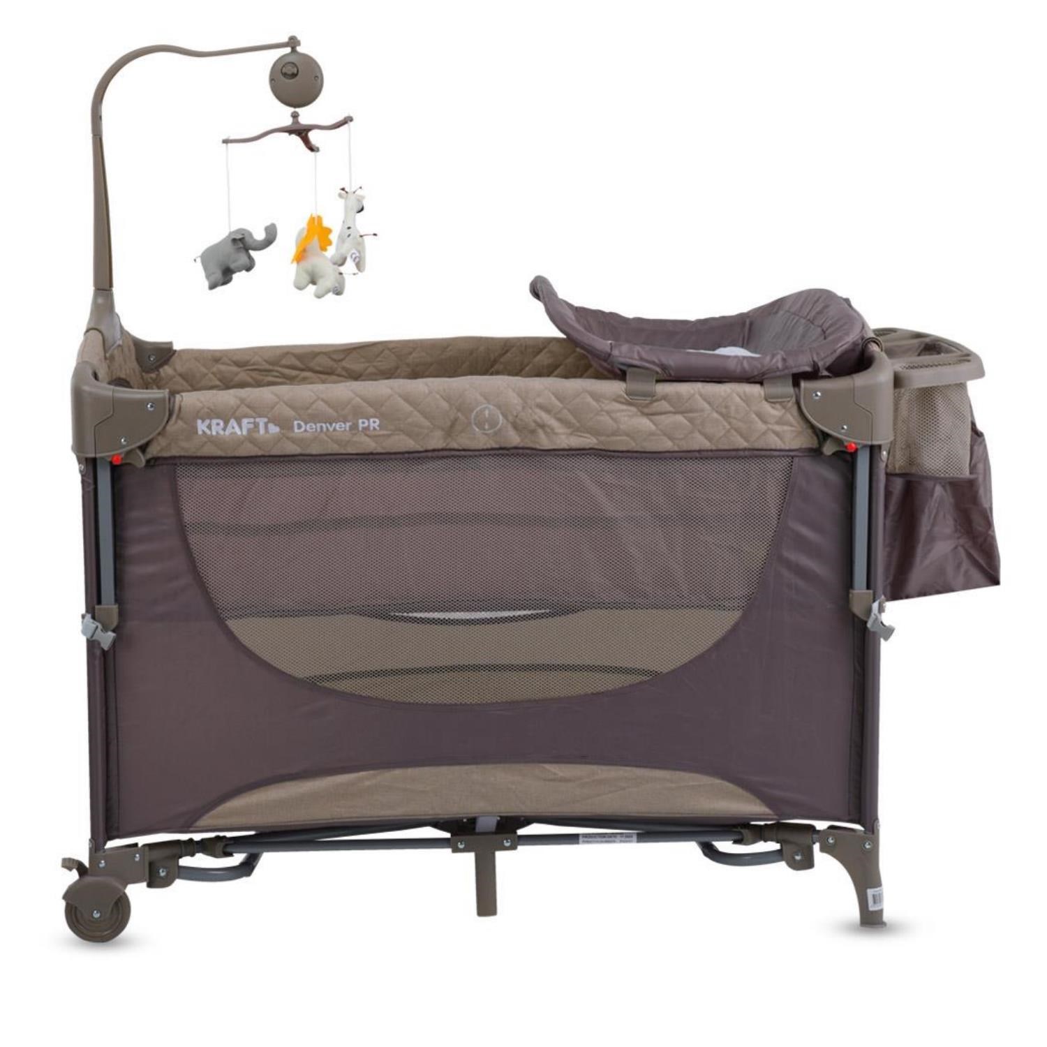 Kraft Denver Anne Yanı Oyun Parkı 63x105 Cm Beige