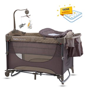 Kraft Denver Anne Yanı Oyun Parkı 63x105 Cm Beige