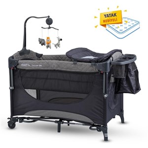 Kraft Denver Anne Yanı Oyun Parkı 63x105 Cm Grey