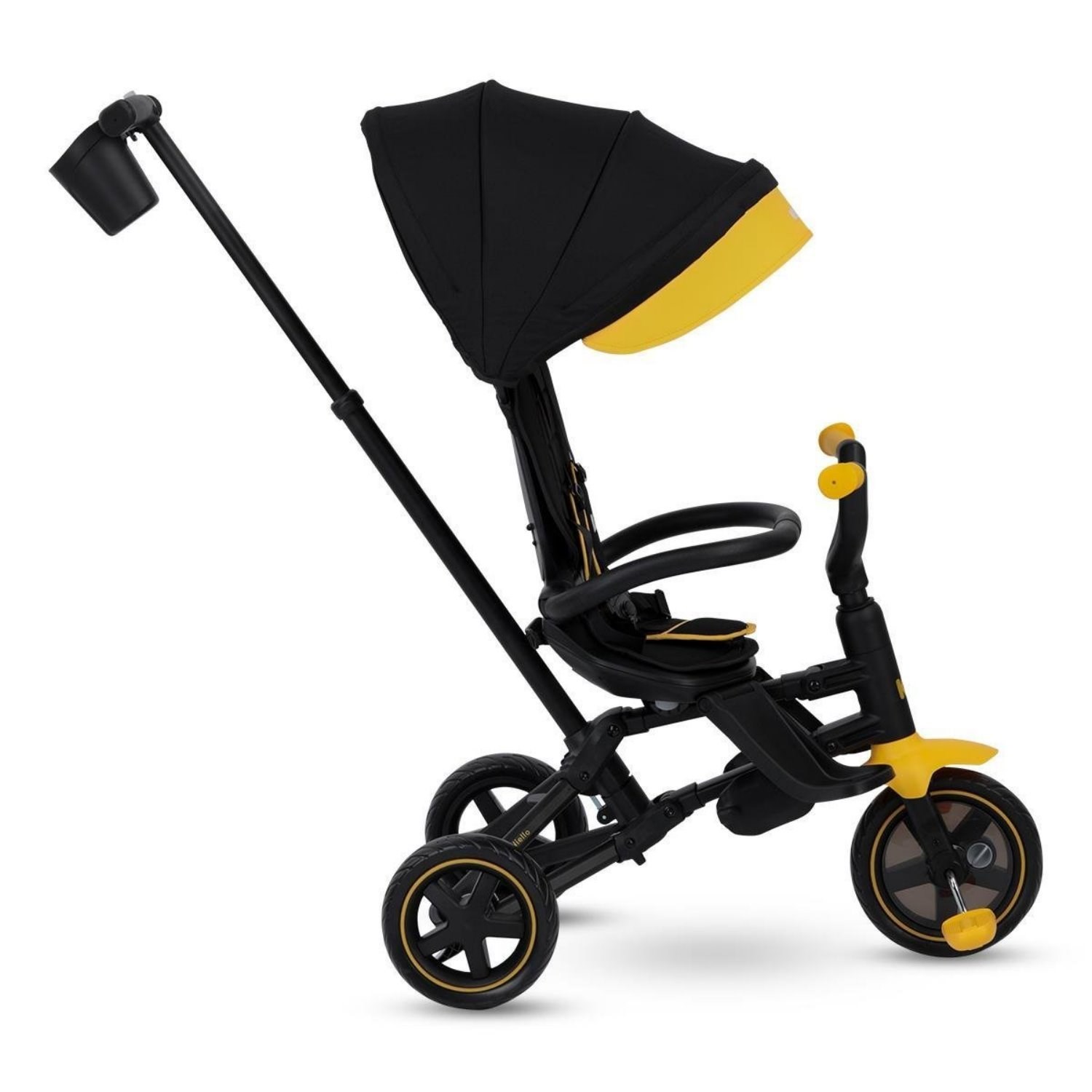 Kraft Nova Niello QPlay 6 in 1 Katlanır Bisiklet Yellow