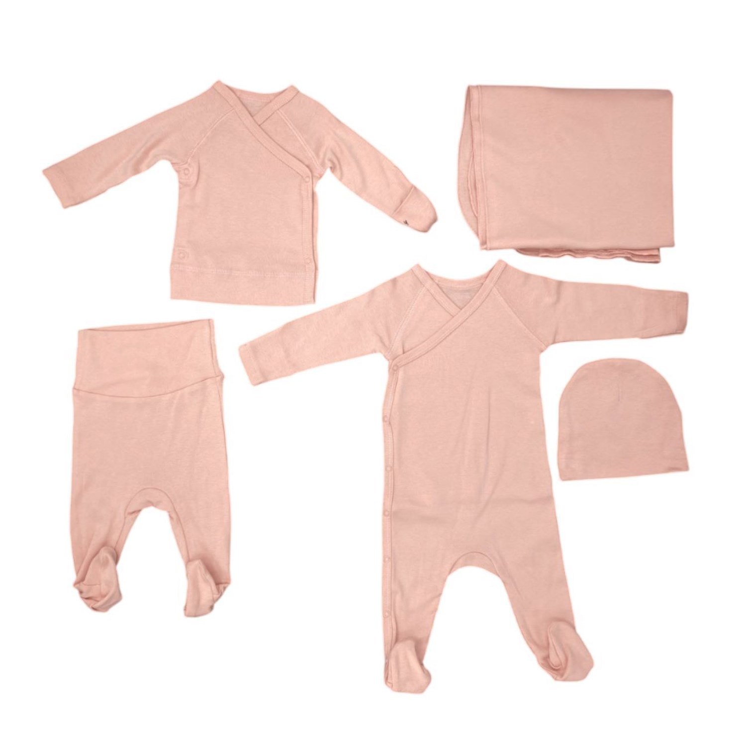 Tiffany Baby Organik Theme Hastane Çıkışı 88001 Gül Kurusu