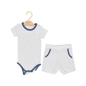Tiffany Baby Organik Theme İkili Çıtçıtlı Takım 88012 Lacivert