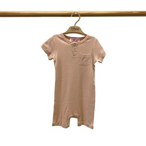 Tiffany Baby Organik Theme Cepli Kısa Rompy 88026 Tarçın