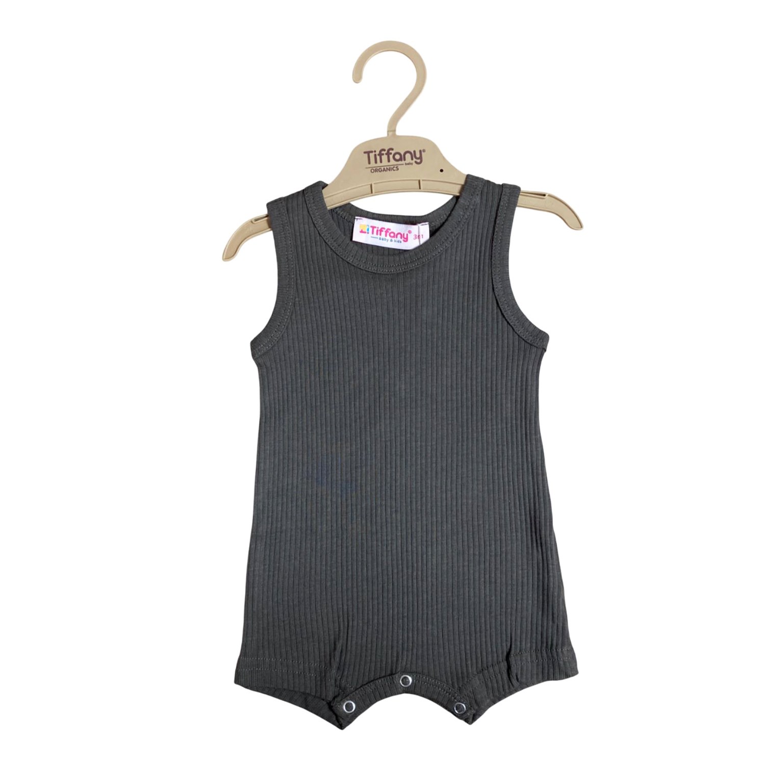 Tiffany Baby Modal Organik Theme Kısa Rompy 89025 Haki