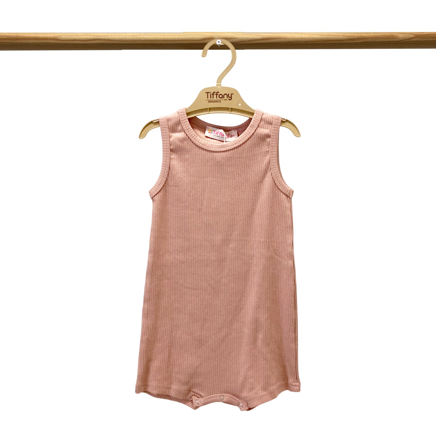 Tiffany Baby Modal Organik Theme Kısa Rompy 89025 Şeftali