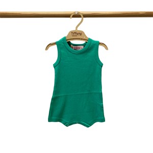 Tiffany Baby Modal Organik Theme Kısa Rompy 89025 Yeşil