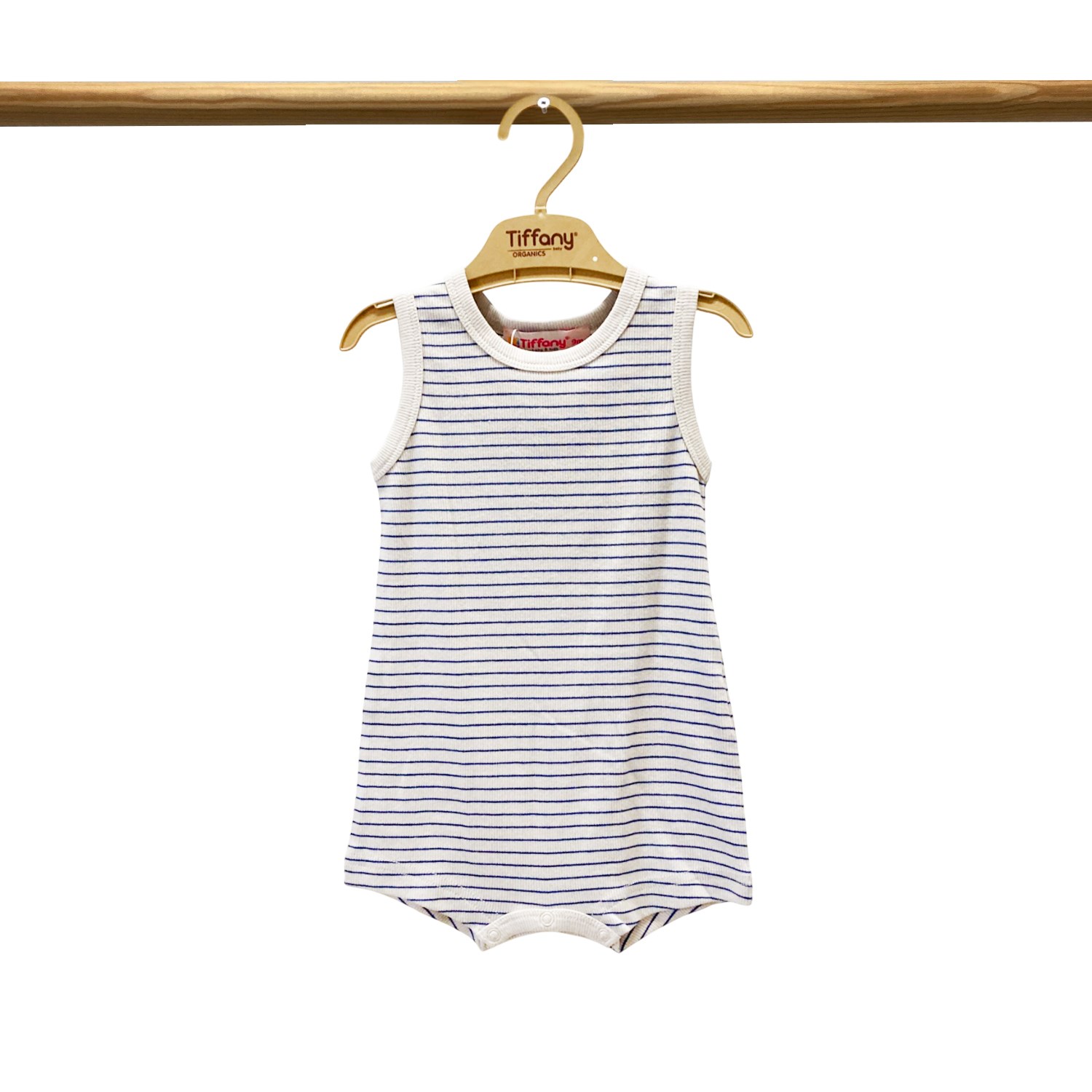 Tiffany Baby Modal Organik Theme Çizgili Rompy 89026 Saks