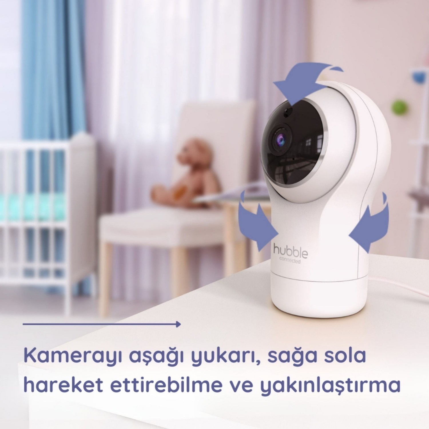 Hubble Glow Full HD Wifi Bebek Kamerası HBL15 
