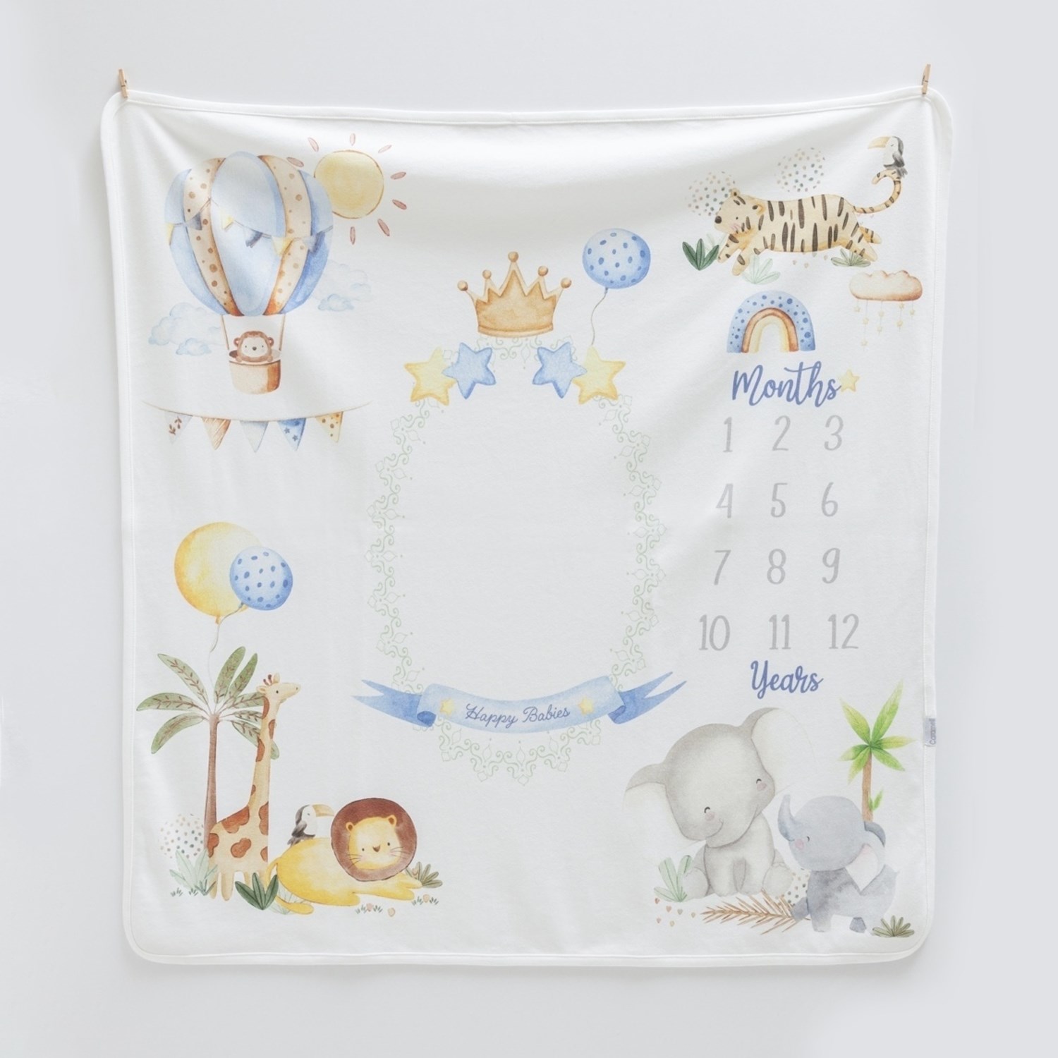 Caramell Basic Bebek Battaniye 85X90 Cm 1900 Ekru