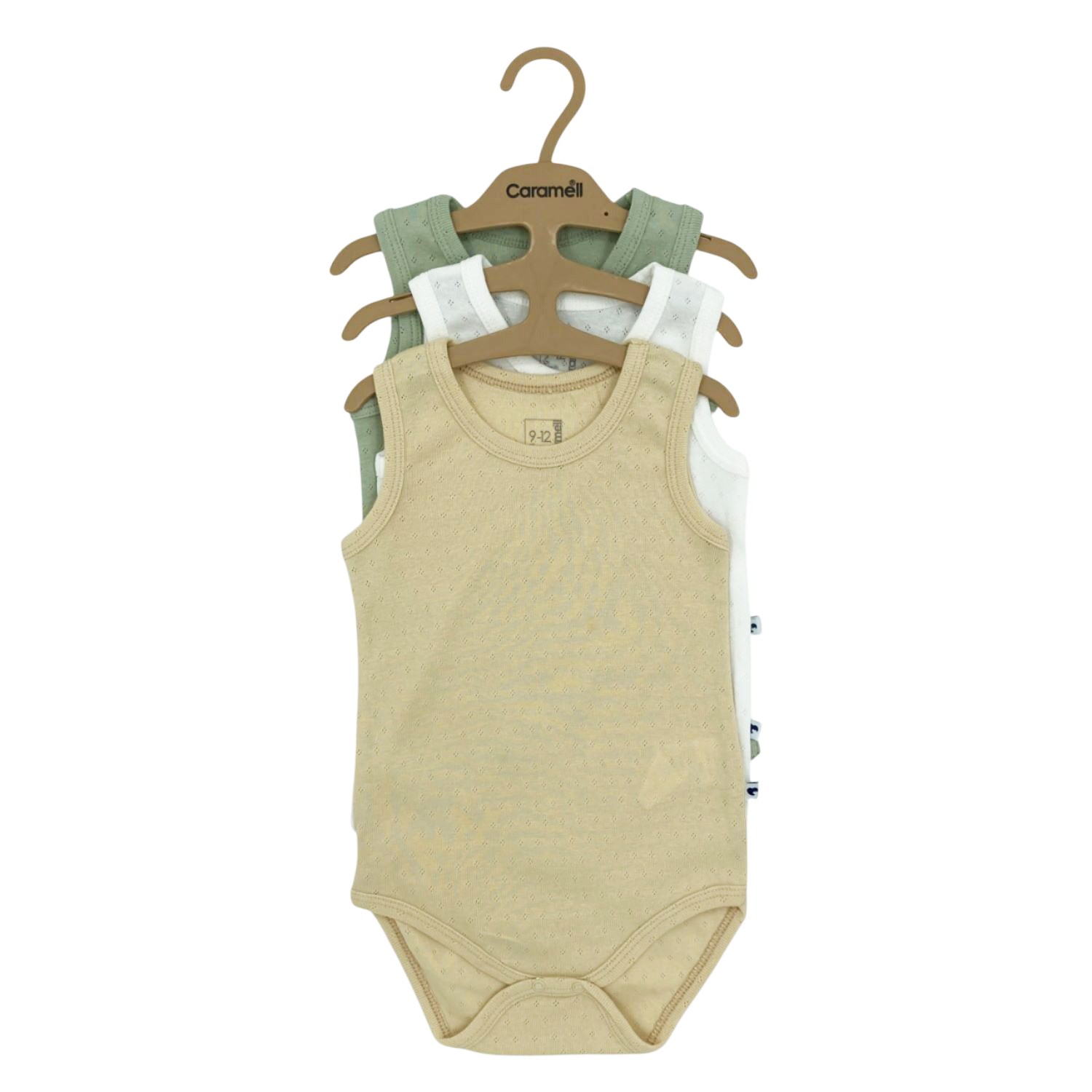 Caramell Basic 3'lü Atlet Body 1510 Hardal