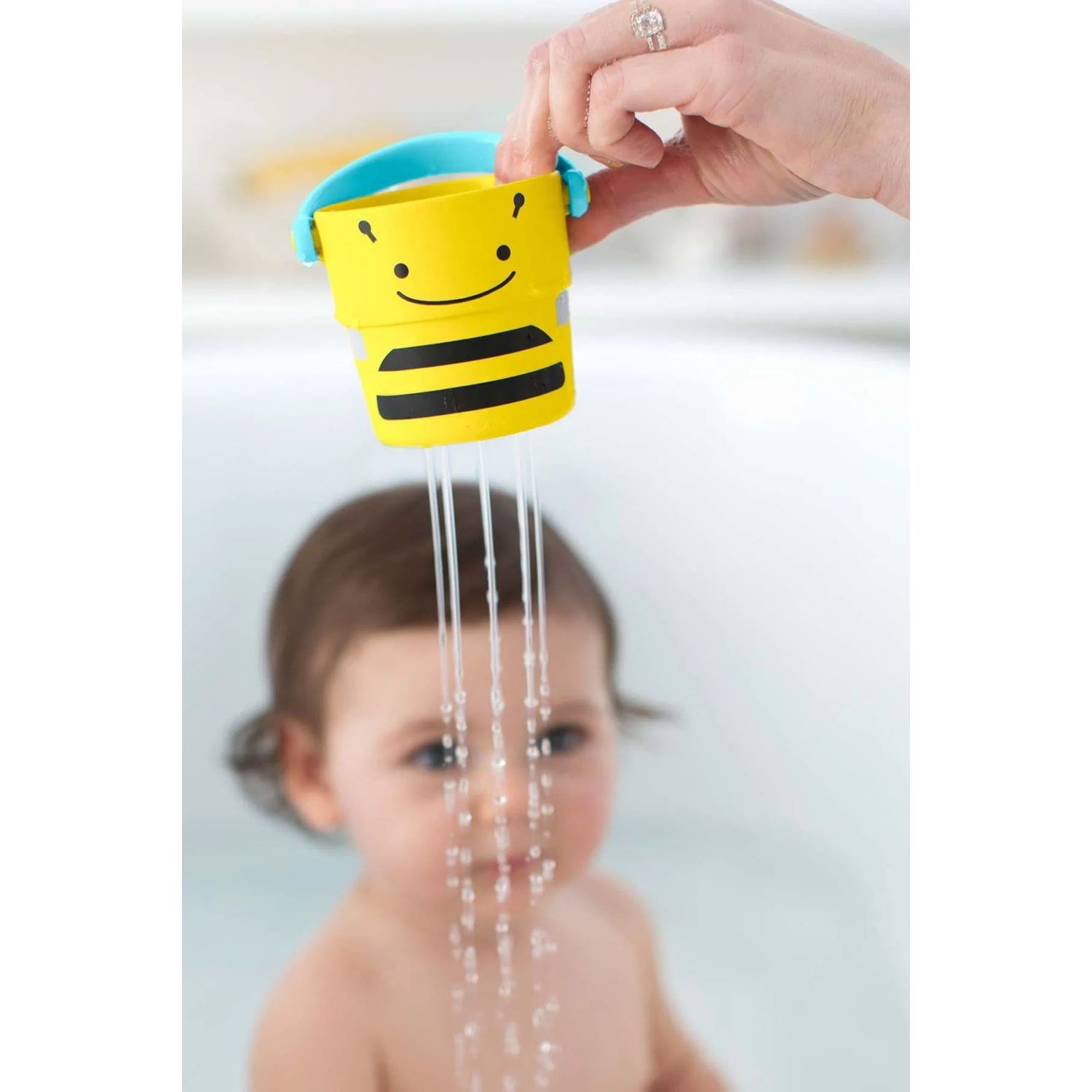 Skip Hop Zoo Banyo Oyuncağı Kova Seti 235355 Çok Renkli