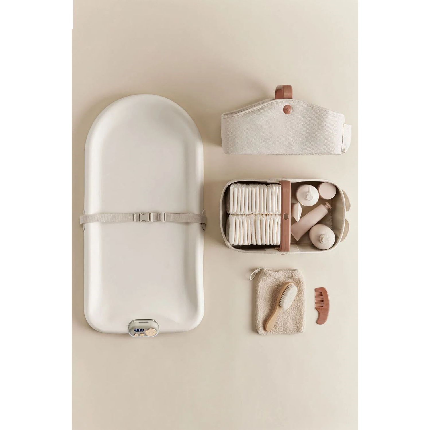 Skip Hop Işıklı Bebek Bakım Organizer 9Q005310 Krem