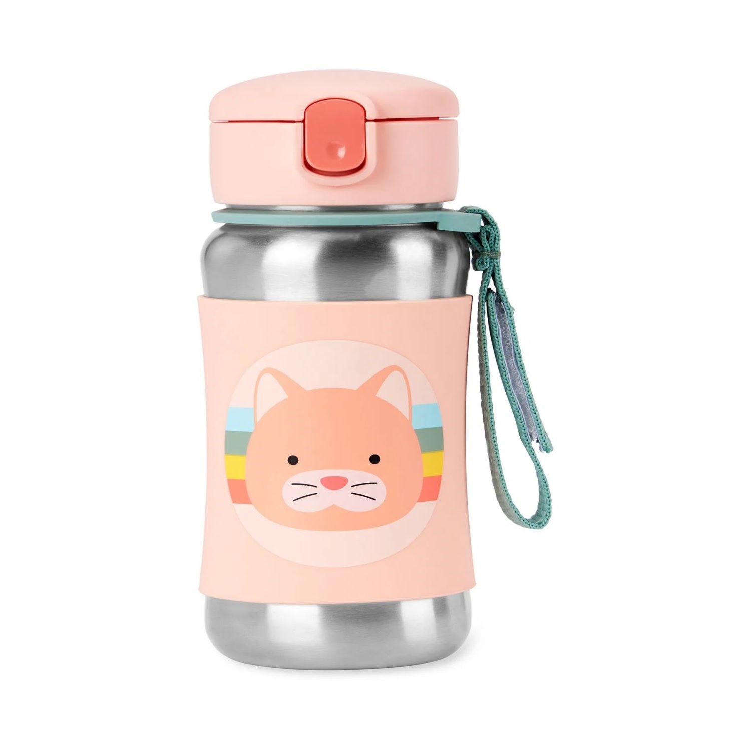 Skip Hop Zoo Paslanmaz Çelik Suluk Somon