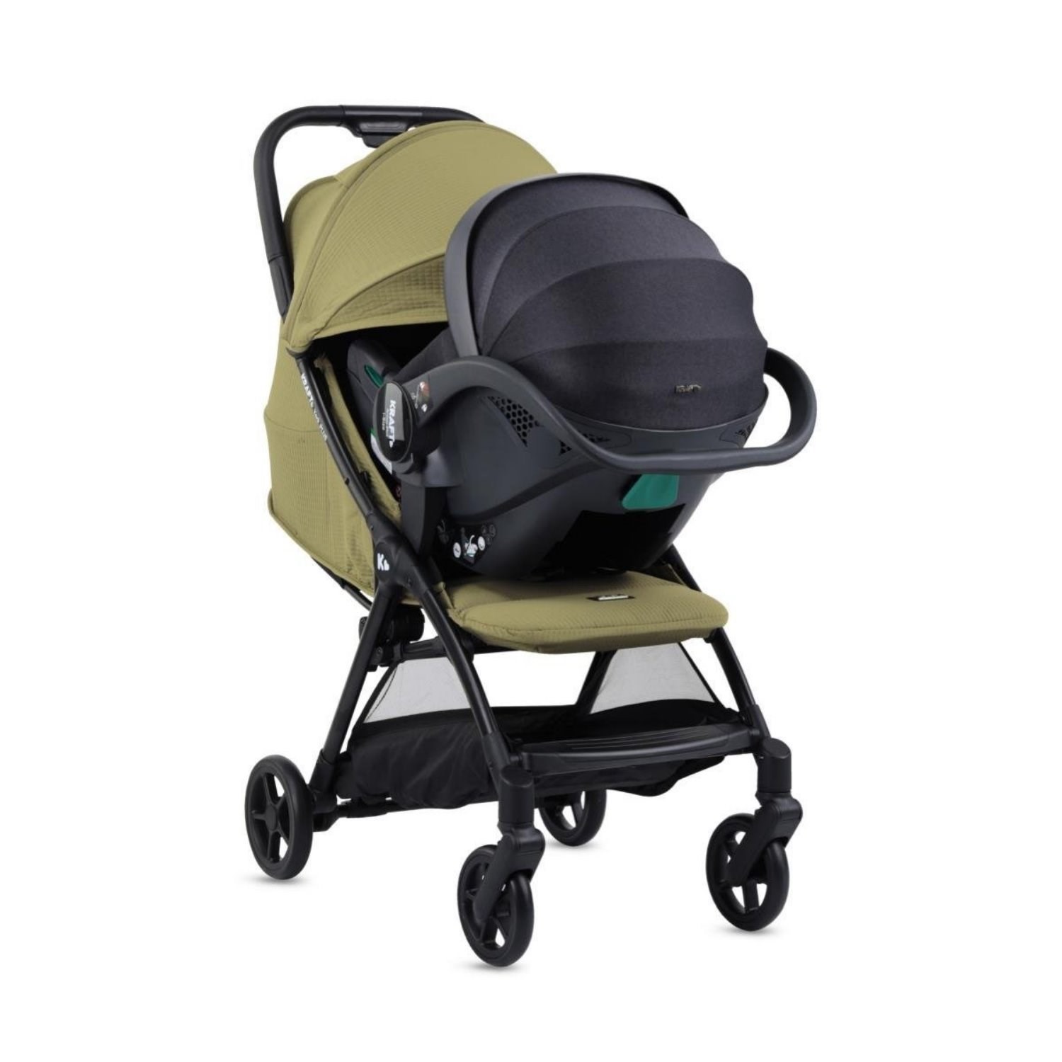 Kraft York Plus Travel Sistem Bebek Arabası Green