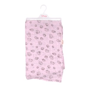 Tiffany Baby Baskılı Müslin Bebek Battaniyesi 79080 Pembe