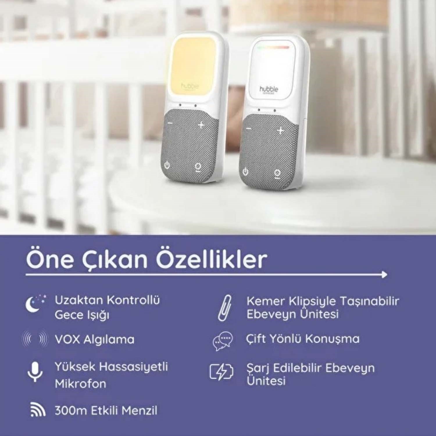 Hubble Sense Glow -  Bebek Telsizi HBL02 