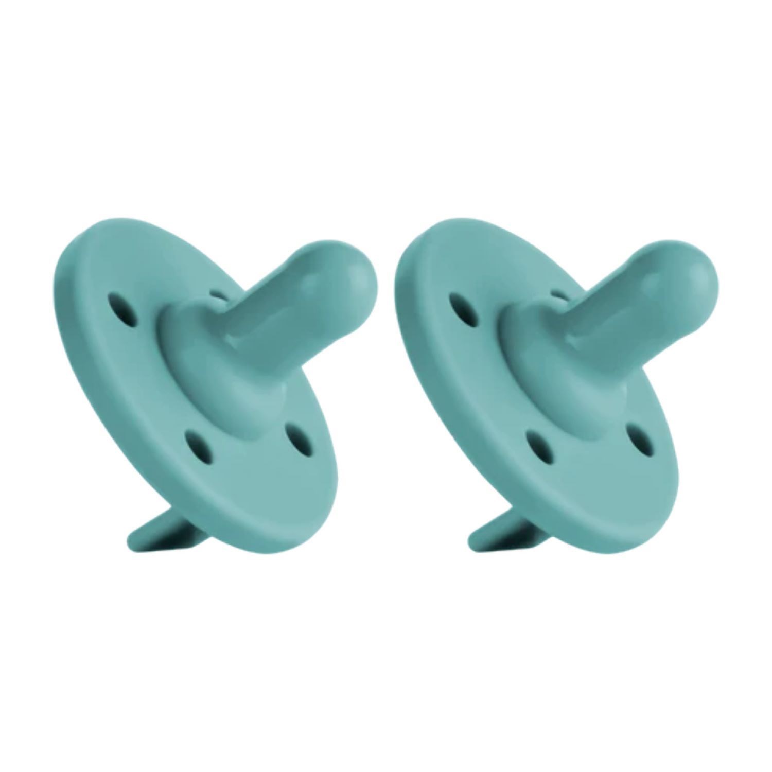 OiOi Emzix 2'li Silikon Emzik Aqua Green