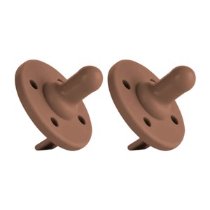 OiOi Emzix 2'li Silikon Emzik Woody Brown