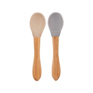 OiOi Mama Kaşığı Bubble Beige-Powder Grey