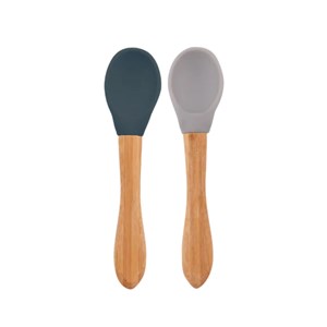 OiOi Mama Kaşığı Deep Blue-Powder Grey
