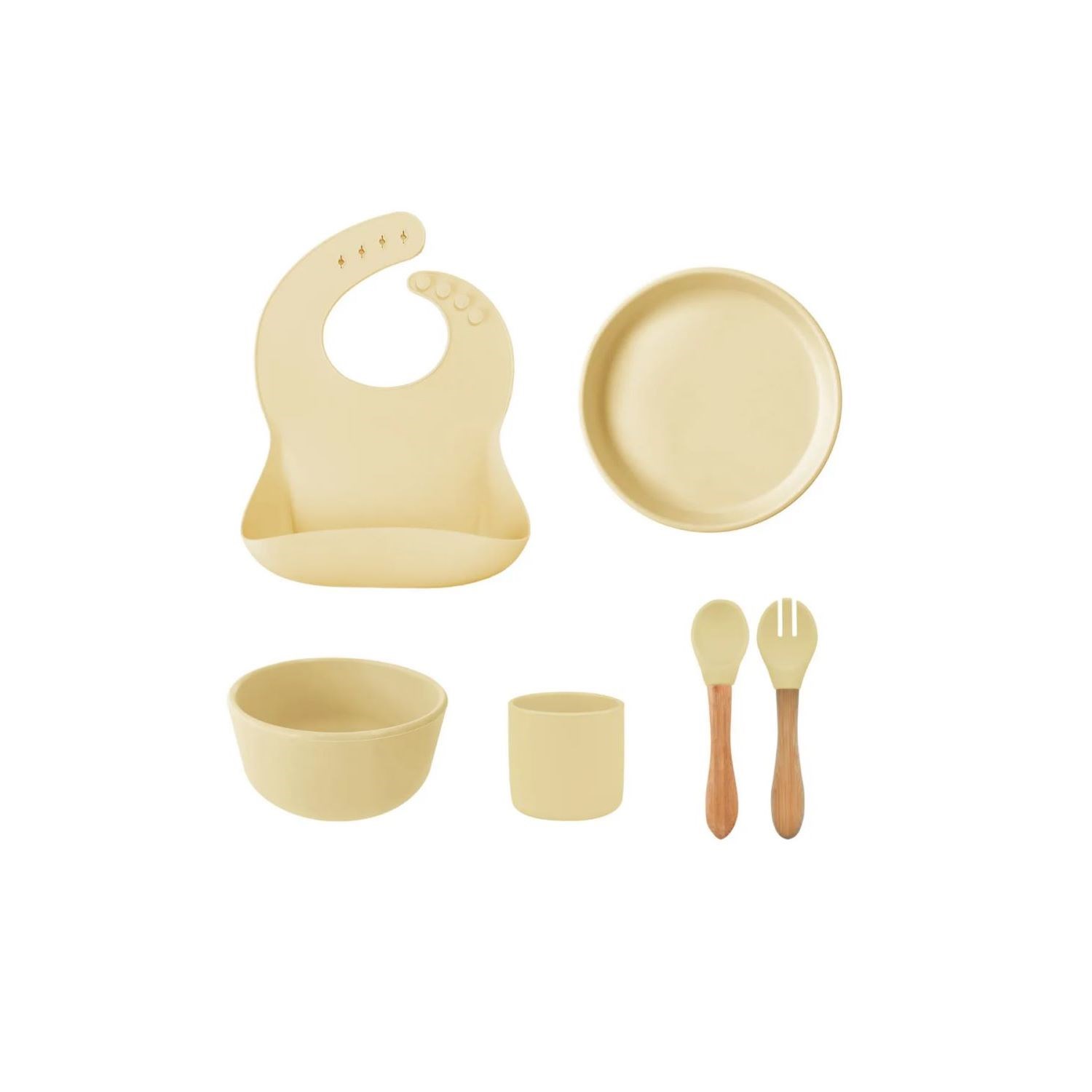 OiOi BLW Set III Beslenme Seti Mellow Yellow