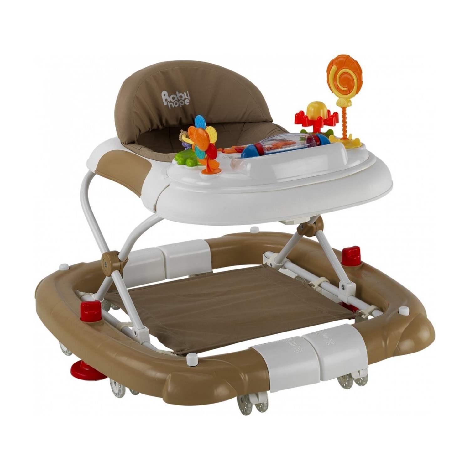 BabyHope Royal Salla Yürüteç 212A Kahve