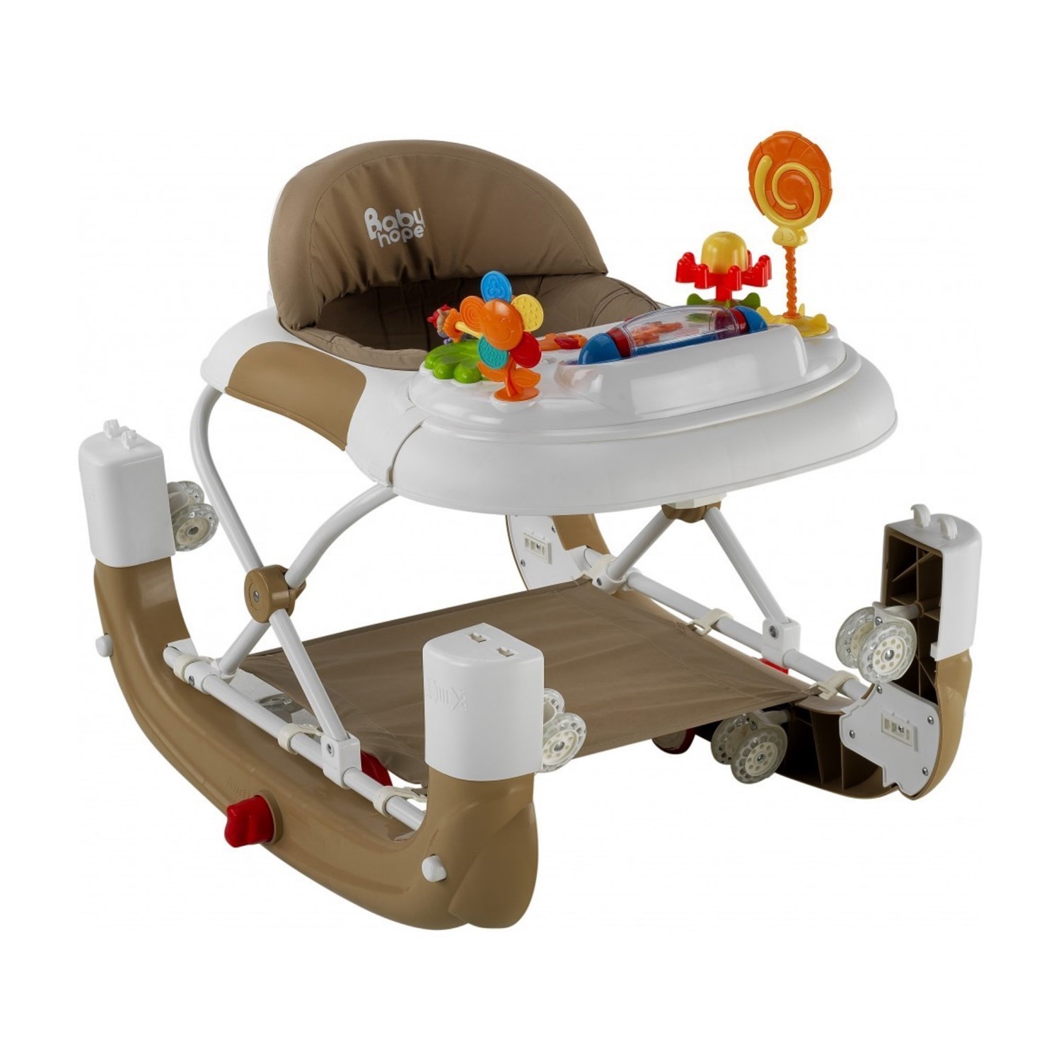 BabyHope Royal Salla Yürüteç 212A Kahve