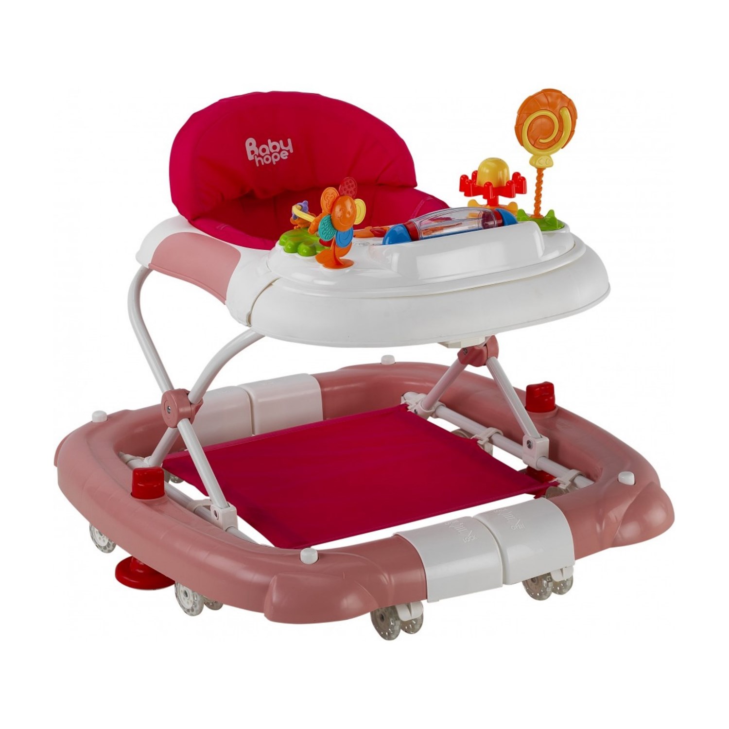 BabyHope Royal Salla Yürüteç 212A Pembe