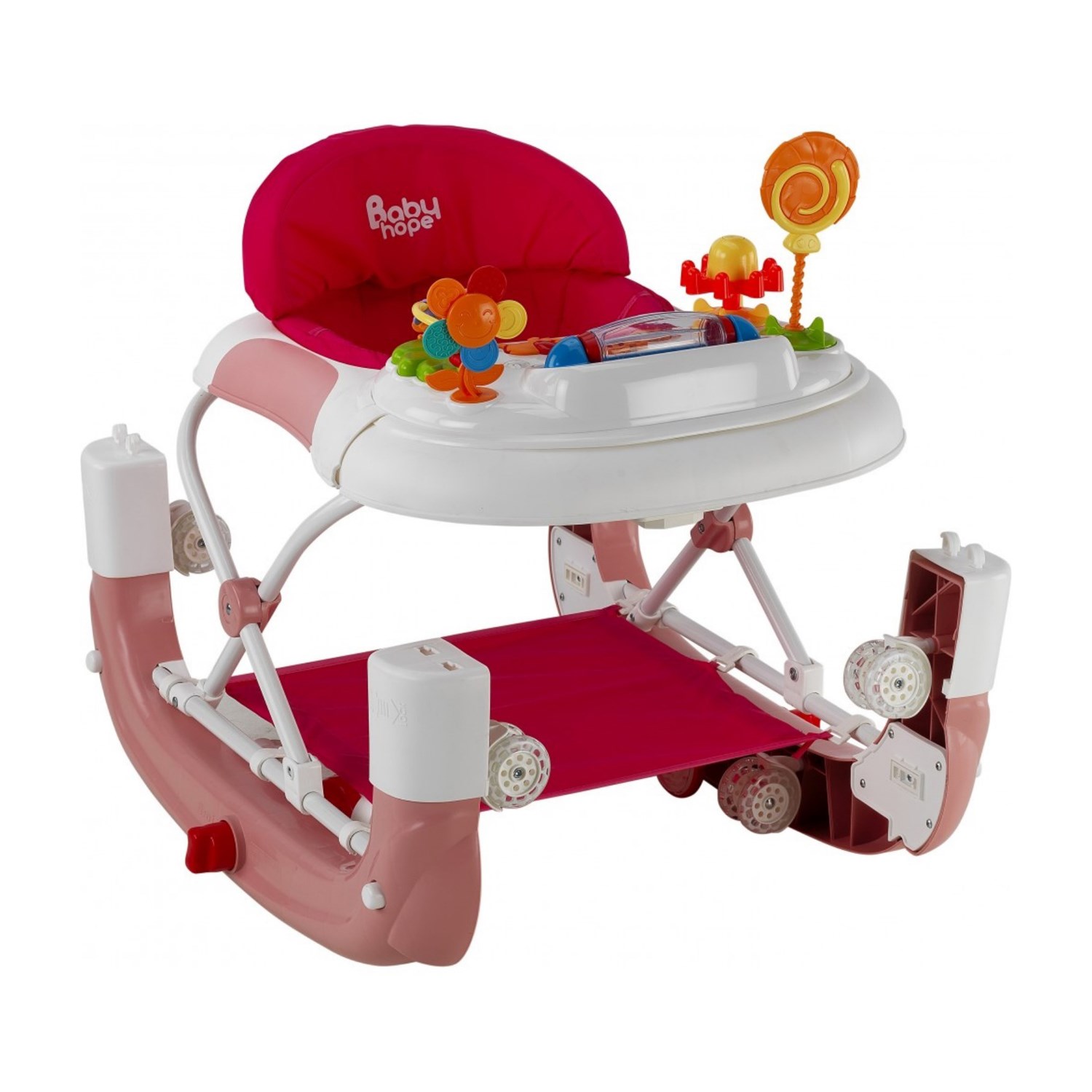 BabyHope Royal Salla Yürüteç 212A Pembe