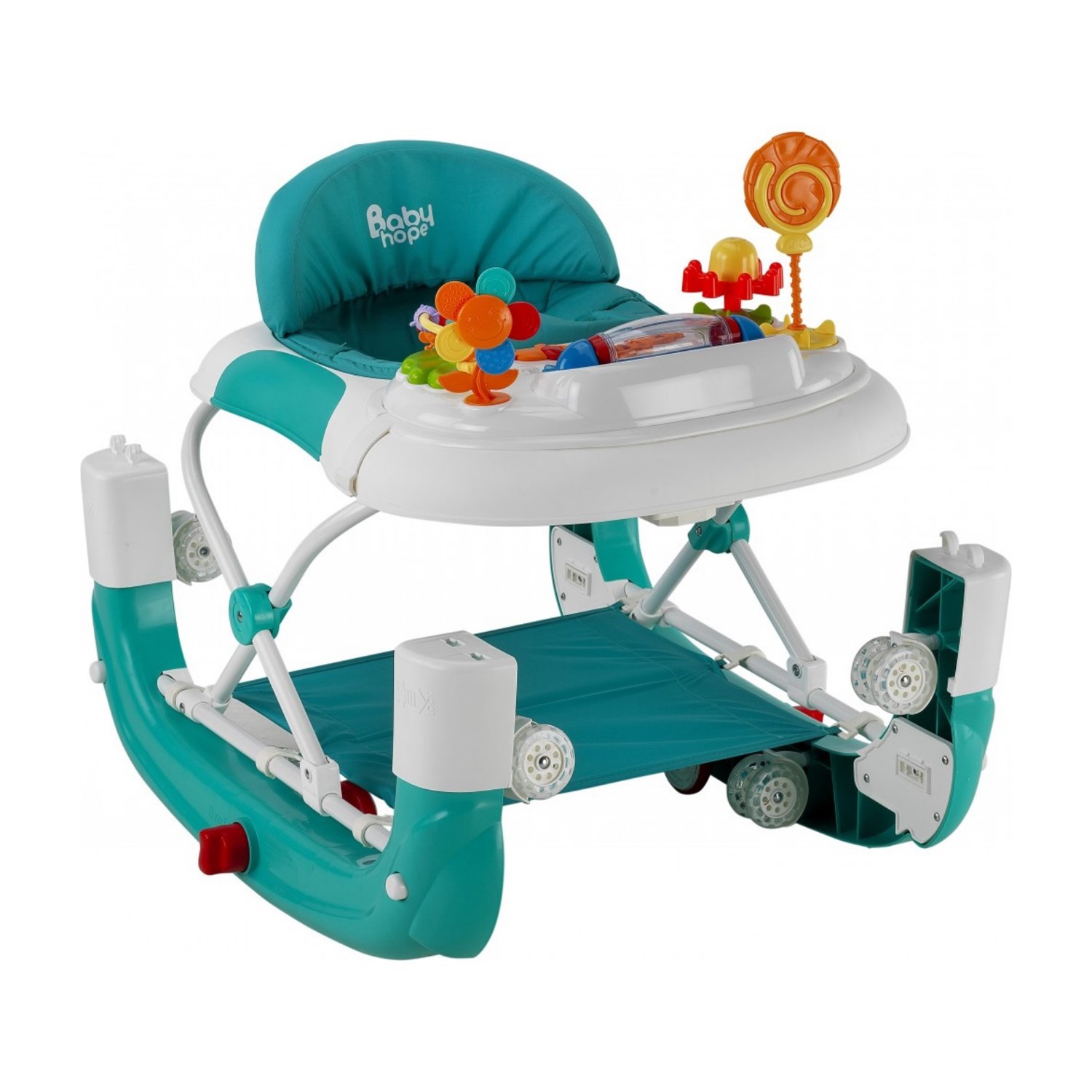 BabyHope Royal Salla Yürüteç 212A Turkuaz
