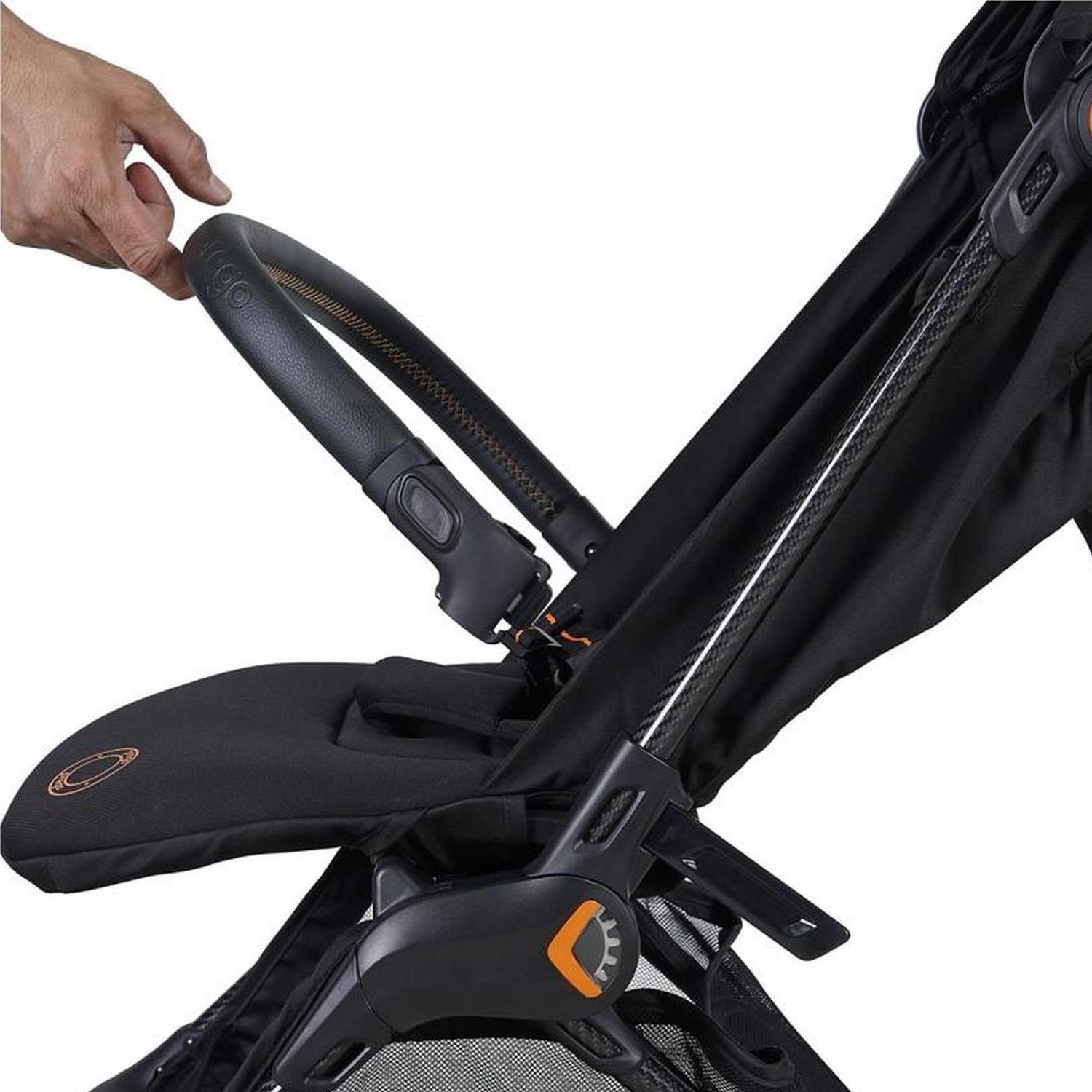 Prego Quark Hafif Kabin Boy Bebek Arabası + Çanta Turuncu