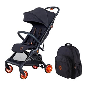 Prego Quark Hafif Kabin Boy Bebek Arabası + Çanta Turuncu